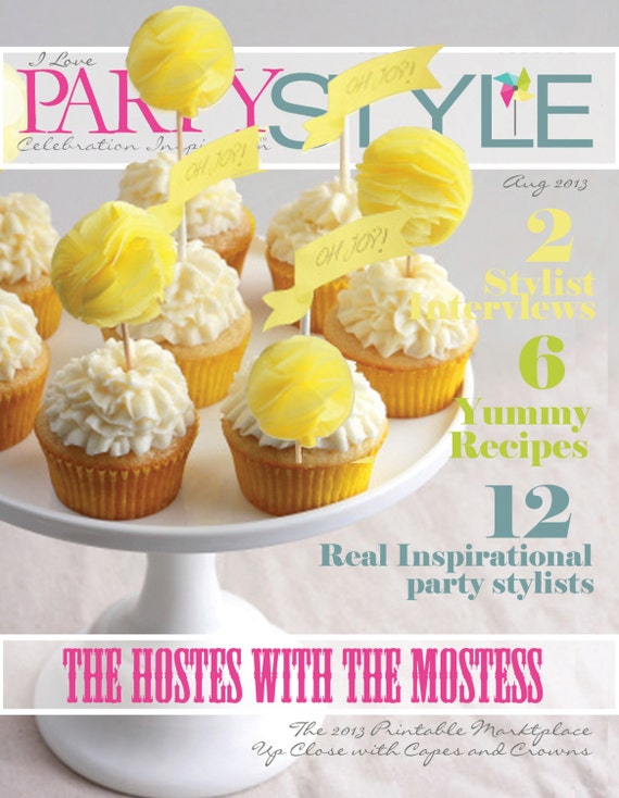 Aug/Sep Issue Of Party Style Magazine Print Edition Il_570xn