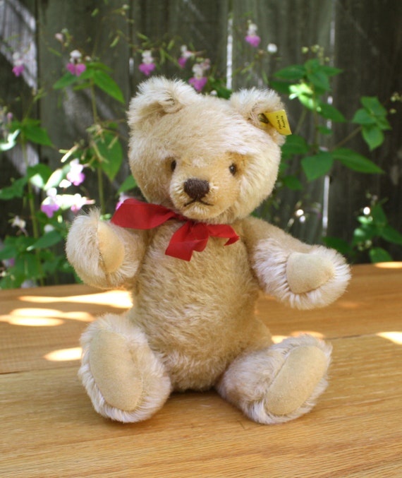 steiff honey teddy bear