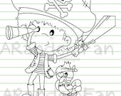 Digital Stamps-Pirate Adventure