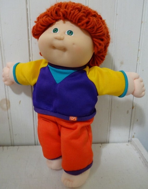 cabbage patch red hair