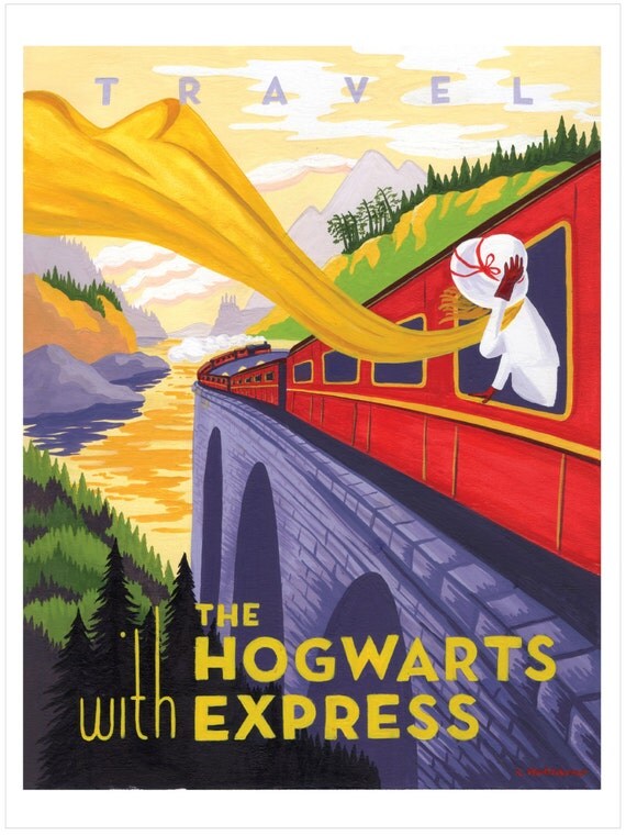 Hogwarts Express Giclee Print