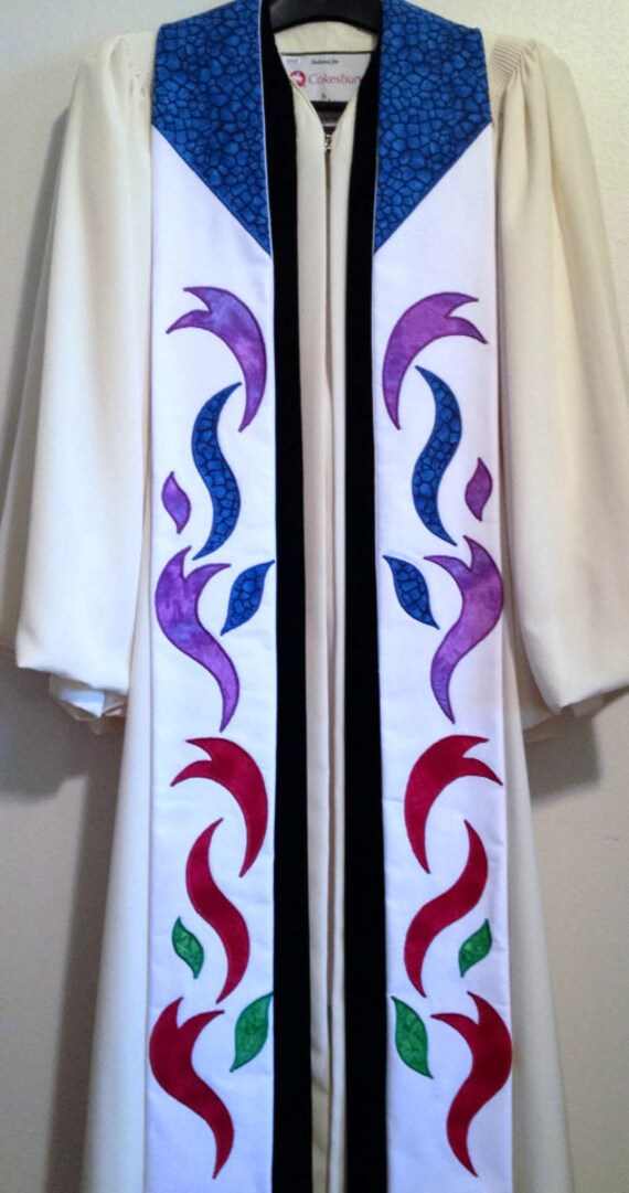 Clergy Stole Capri/Celebration of Life Clergy Stole