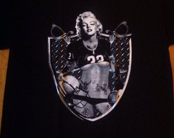 marilyn monroe raiders shirt