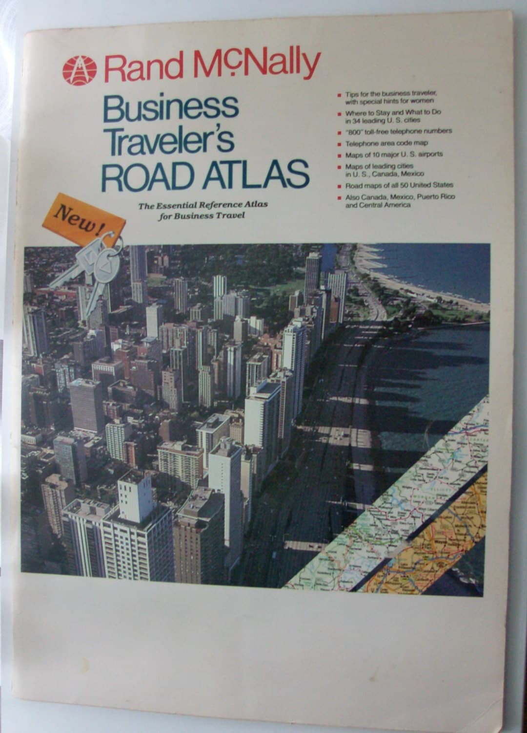 1982 Rand McNally's Business Traveler's Road Atlas