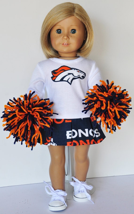 18 inch doll cheerleading outfit