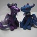custom rainbow unicorn set cake topper made to order