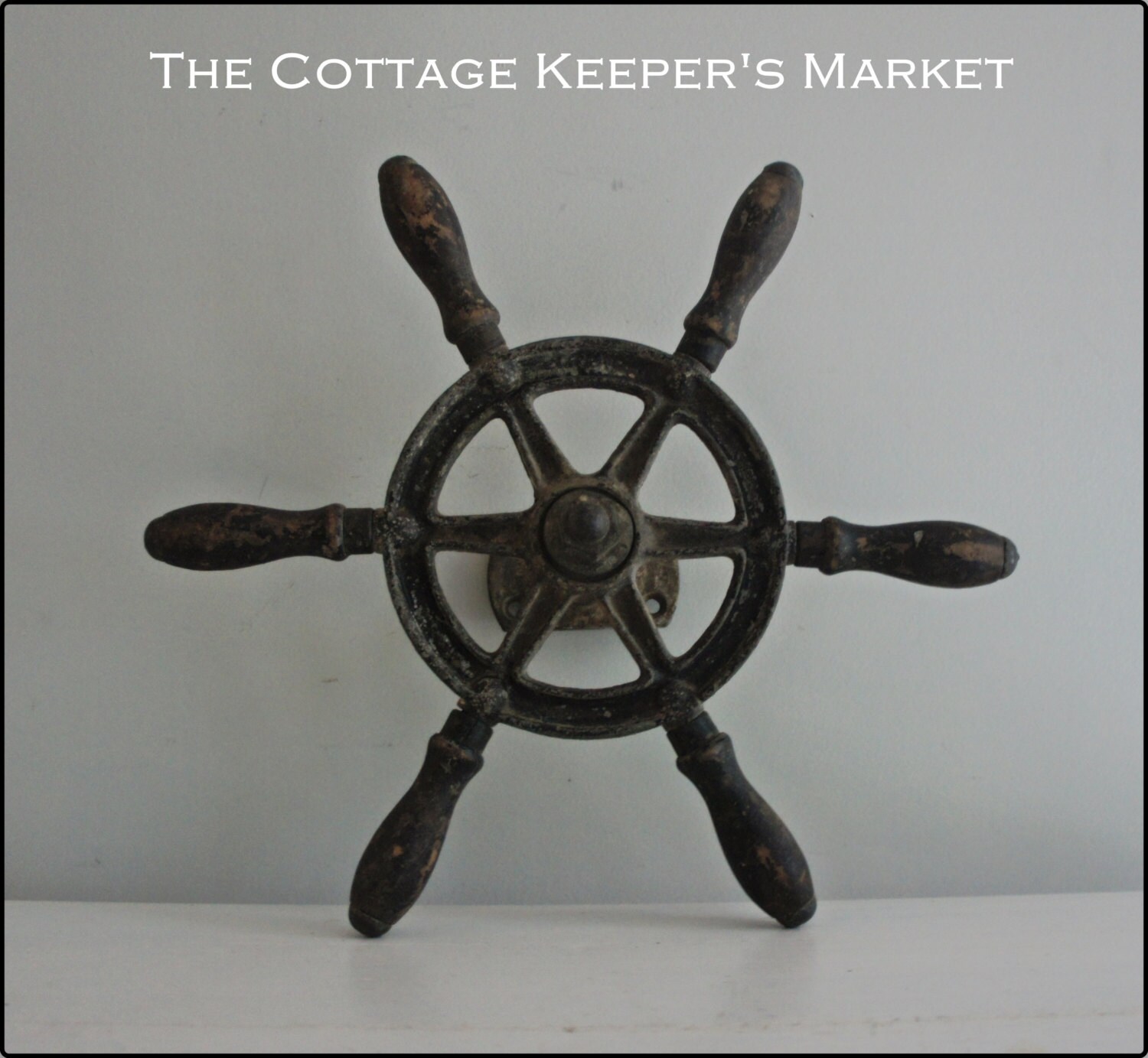 vintage sailboat wheel for sale