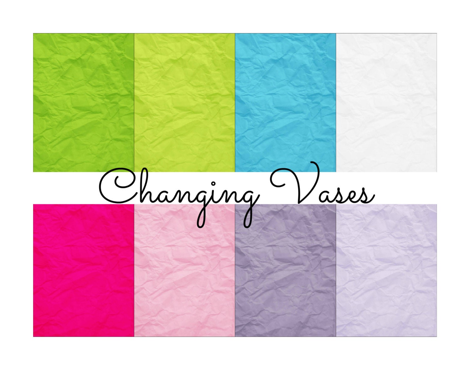 Digital Scrapbook Paper Girly Fun Solid Color by ChangingVases