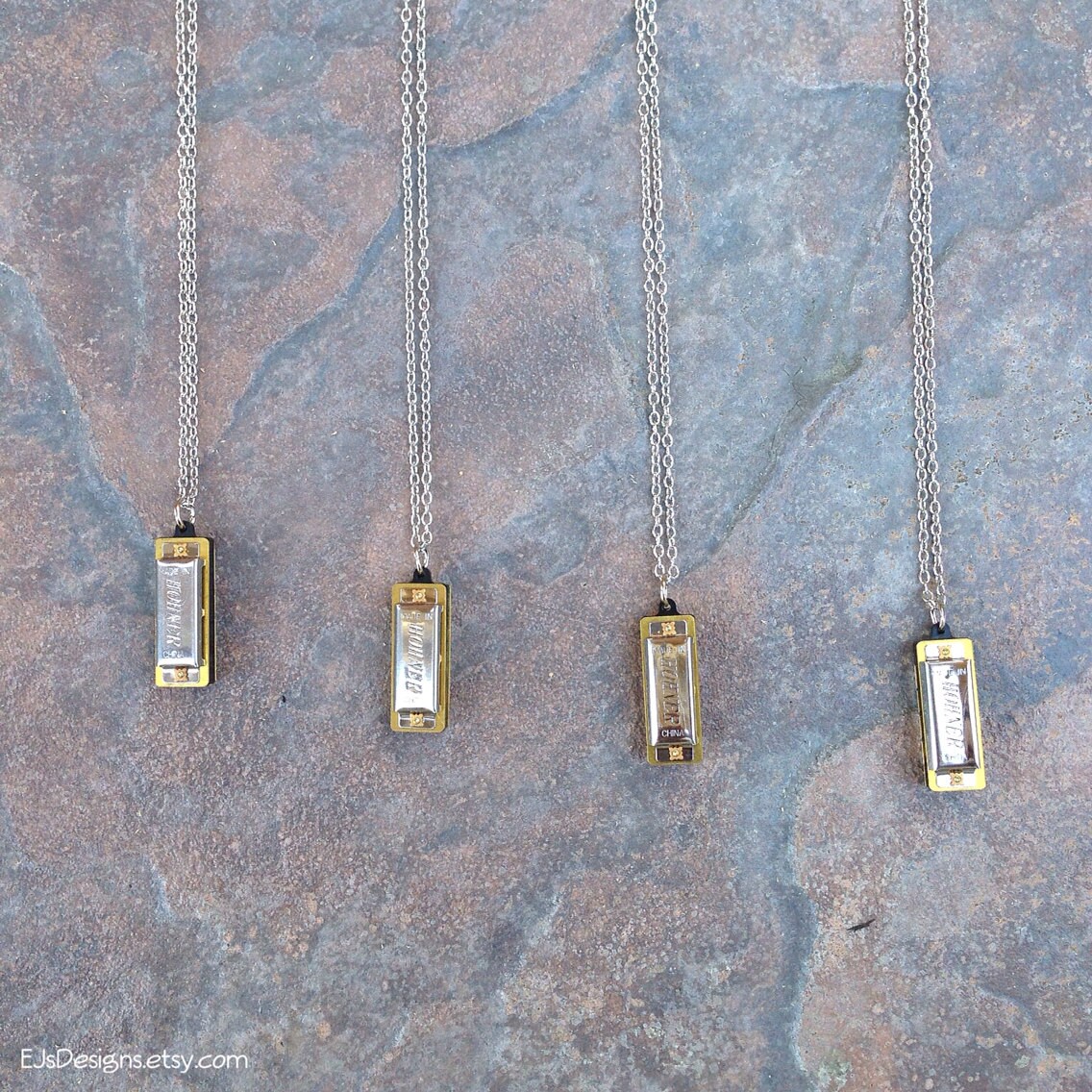 Harmonica Necklace S