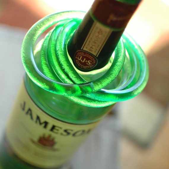 Jameson Irish Whiskey Bangle // Upcycled Recycled Repurposed