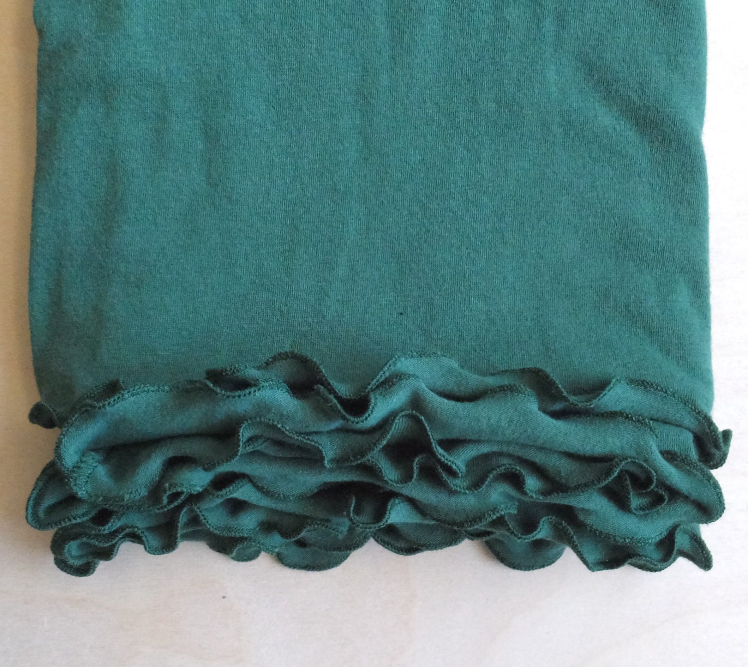 Emerald Green Infinity Scarf Cotton jersey by ellainaboutique