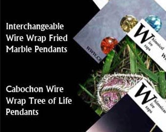 Jewelry Tutorial Set - Six Dvd Bundle - Pendant Wire Wrapping Instructional Technique Tutorial DVDs