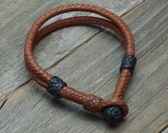 Braided Leather Hat Band by LBbyJ on Etsy
