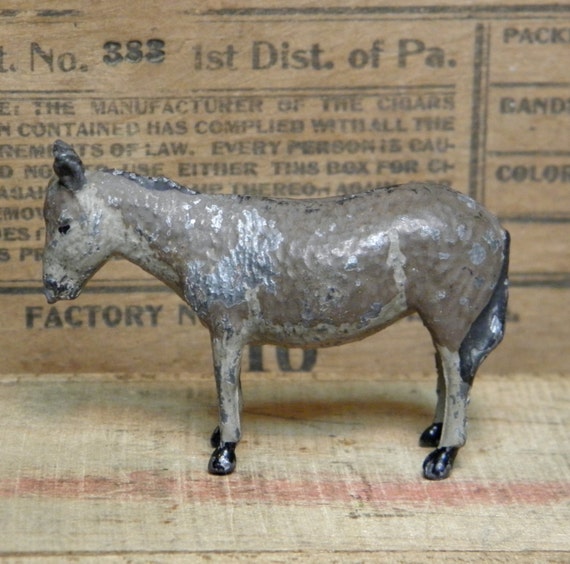 antique silver animal figures