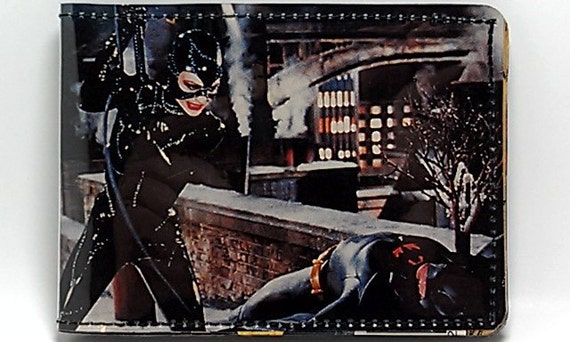 Vinyl Comic Book Wallet Vintage Catwoman And Batman By