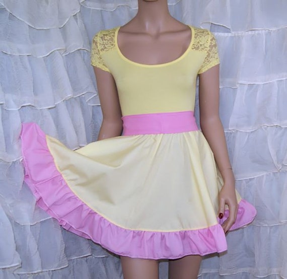 My Little Pony FlutterShy Summer Dress Cosplay Costume Adult