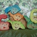 SALE - Kids Toy Naughty & Nice Monsters - Waldorf Inspired Wooden Nature Toys - Set of 7