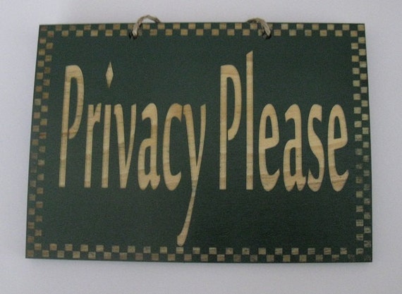 Privacy Please Wooden Sign privacy-please-wooden-sign