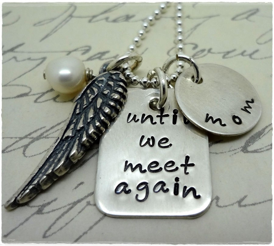 Personalized Remembrance Necklace Until We Meet Again Baby