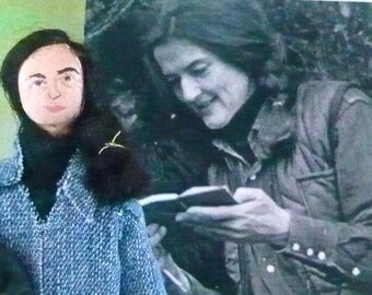 Dian Fossey Doll MIniature Historical Art Collectible