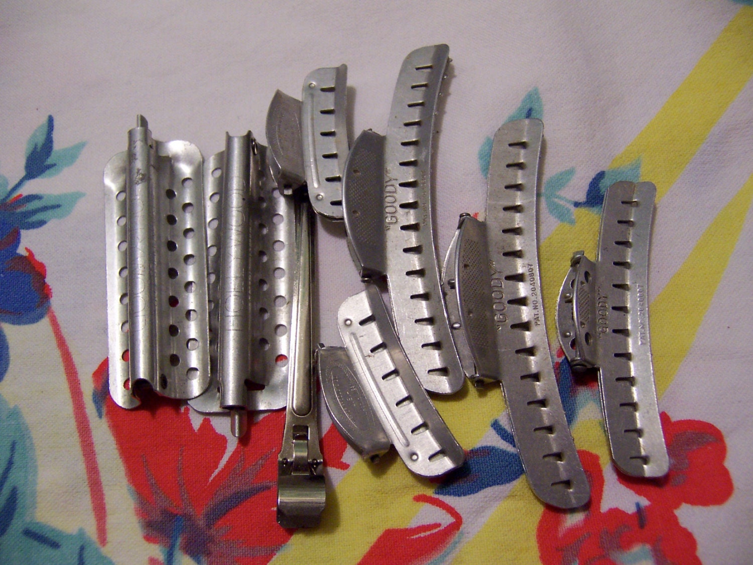 vintage variety finger wave hair clips