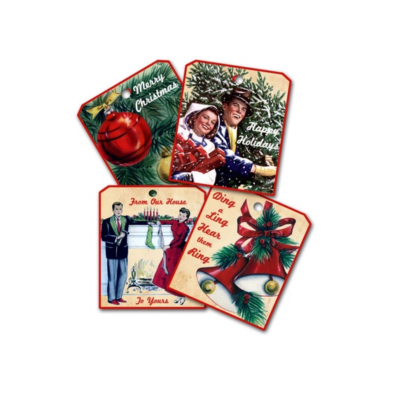 retro christmas gift tags fun retro mid century christmas retro christmas gift tags fun retro mid century christmas