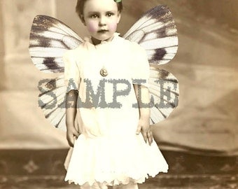 Digital Collage Sheet Altered Children's Photos (Sheet no. O190) Instant Download