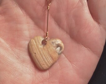 Popular items for heart shaped shell on Etsy