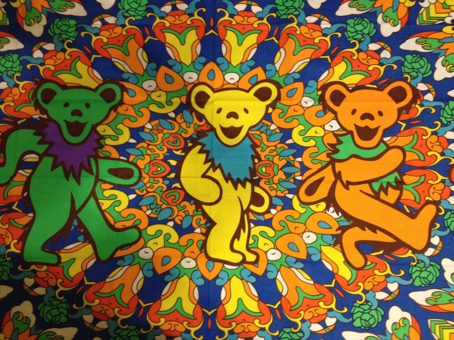 Custom Made to Order Grateful Dead Shower Curtain and bath