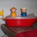 Vintage Plastic TUPPERWARE Boat Canoe