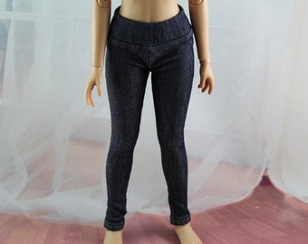 Doll Clothes for Iplehouse JID BJD - Denim Leggings - Abjd Casual Pants