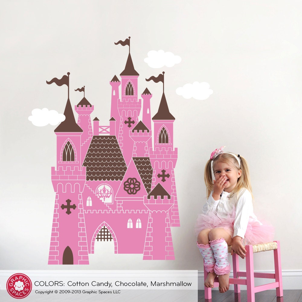 Princess Castle Wall Decal Castle Decal Fairy Tale Princess