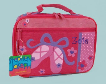 Personalized Stephen Joseph New Style BALLET SHOES Lunchbox