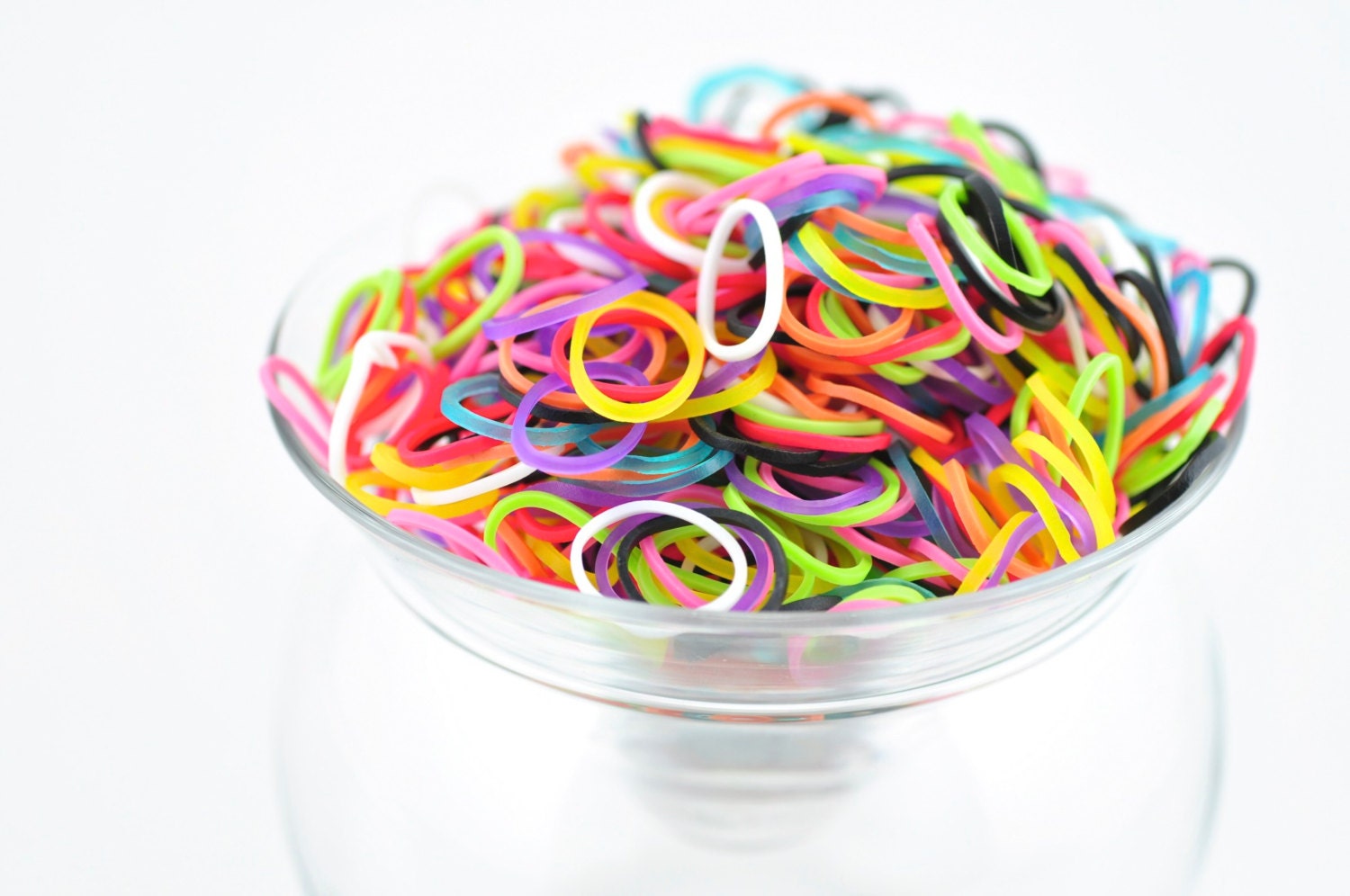 Items Similar To Rainbow Loom Bands - Mixed With Jelly - Rubber Band 