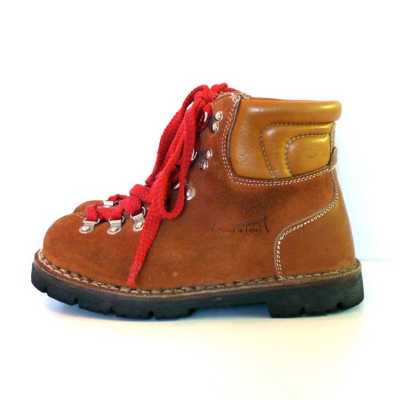 Vintage COLORADO Leather Hiking Boots // WMS by junkyardgarden