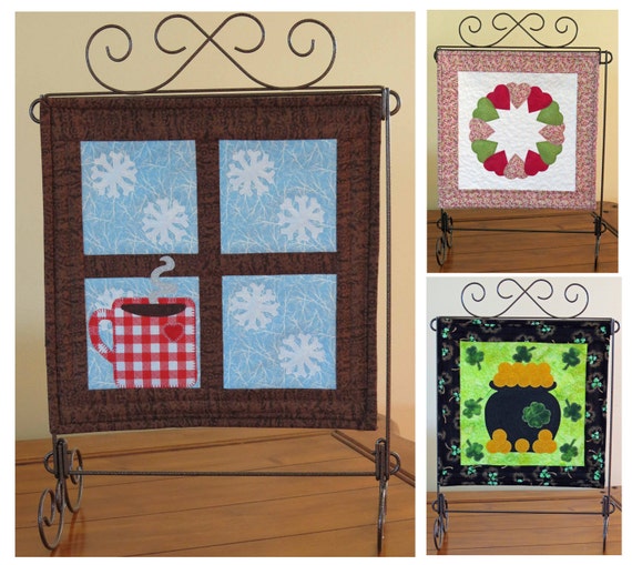 First Seasonal Trio mini quilt pattern QCP101