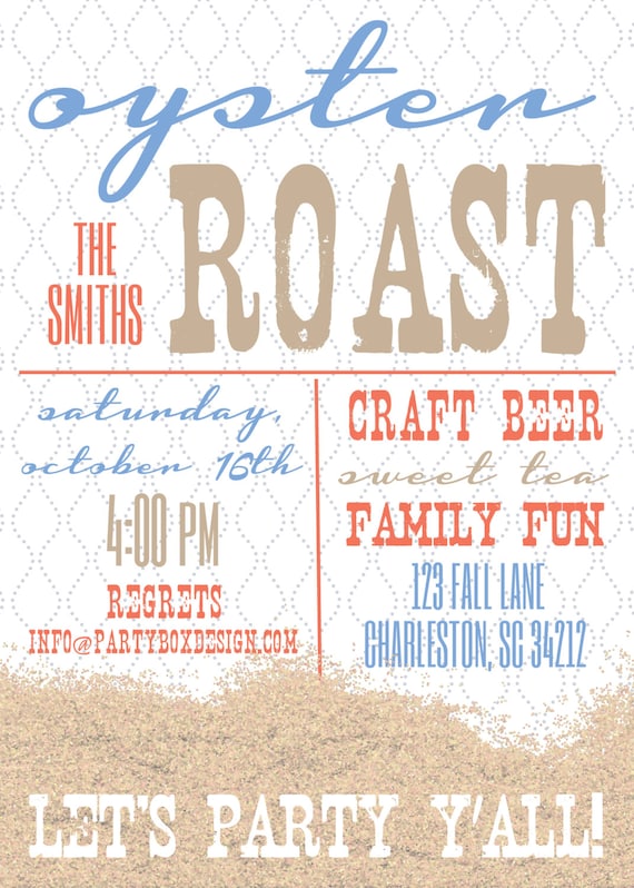 Oyster Roast Invitation 10