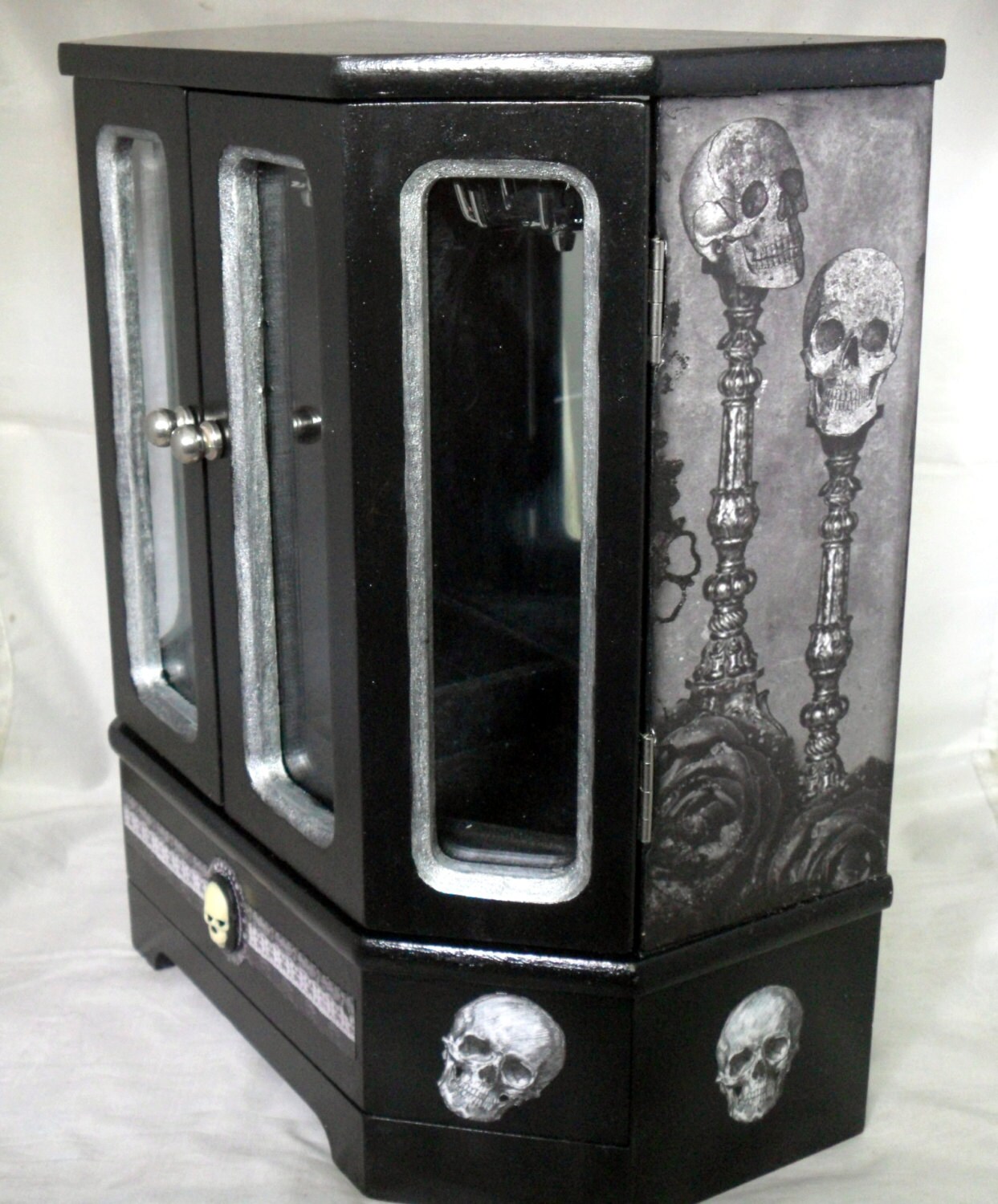 Gothic Jewelry Box Skull Jewelry Box