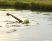 Photography Woman Swimming in a Pond