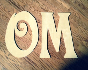 24 Unfinished Wood Letter Made From 1 2 Inch Wood   Il 340x270.508648737 Oek4 