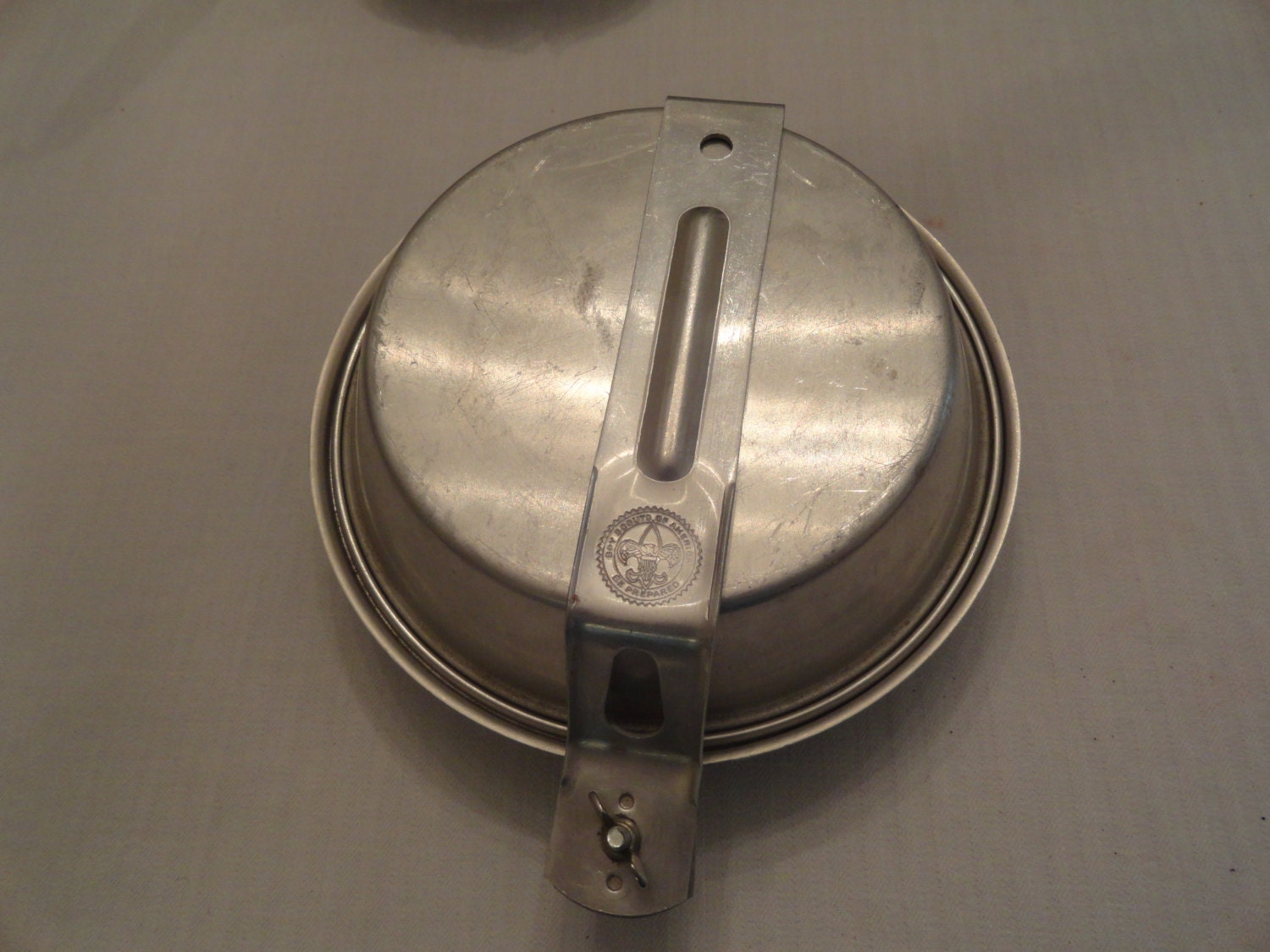 Vintage BOY SCOUTS Mess Kit Camping Gear Regal Aluminum