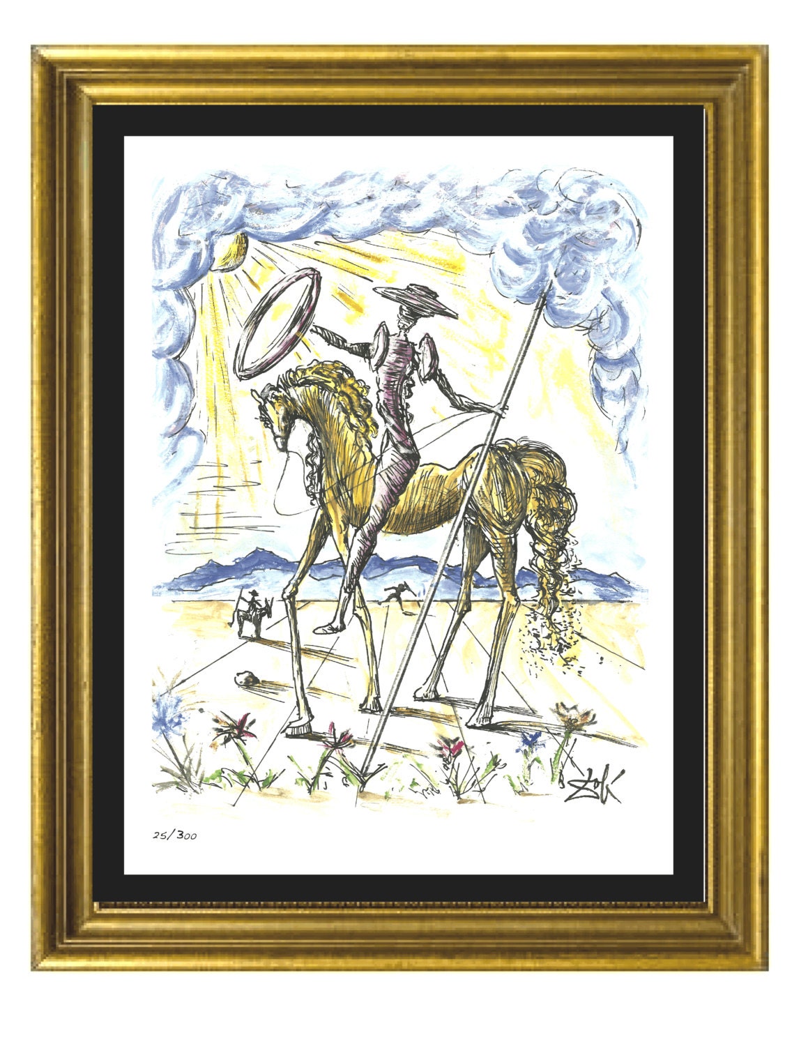 Salvador Dali Signed And Hand Numbered Limited Edition