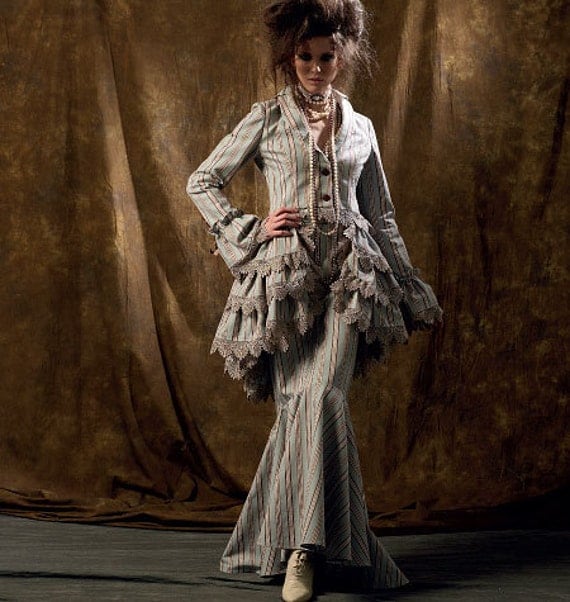 Sz 12/14/16/18/20 - McCall's Costume Pattern M6770 - Misses' Steampunk Jacket, Bustle/Capelet, Skirt and Pants by ThePatternSource steampunk buy now online