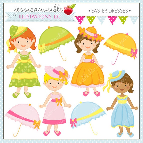 easter dress clipart - photo #4