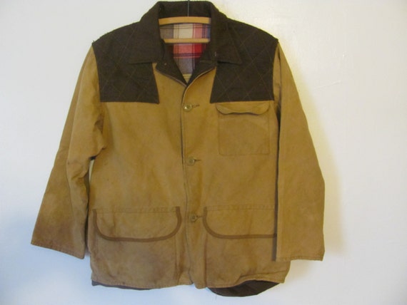 Vintage Red Head brand hunting jacket coat // men's by auctiongirl
