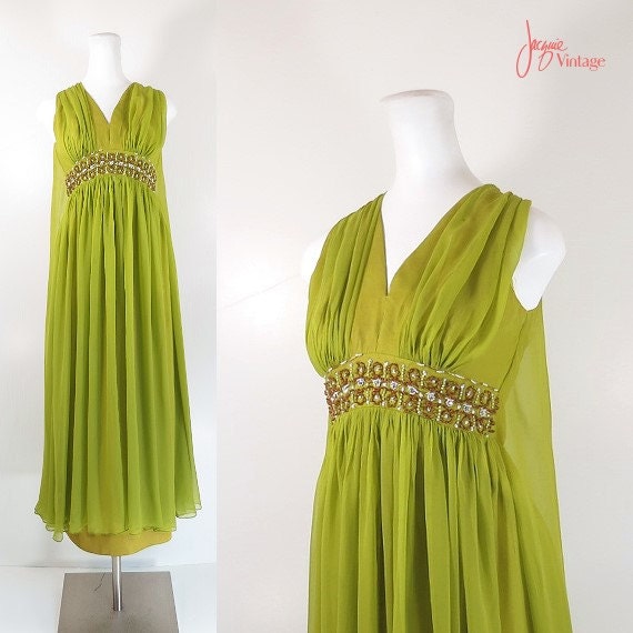 green goddess gown