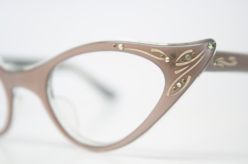 rhinestone cat eye prescription glasses