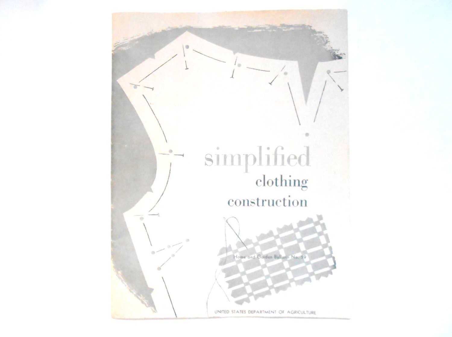 Simplified Clothing Construction a Vintage Sewing Book 1959