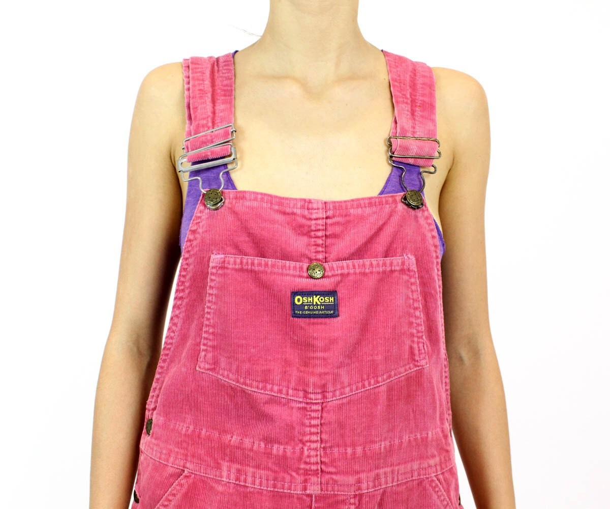 corduroy overalls S PINK Osh Kosh B'gosh women's