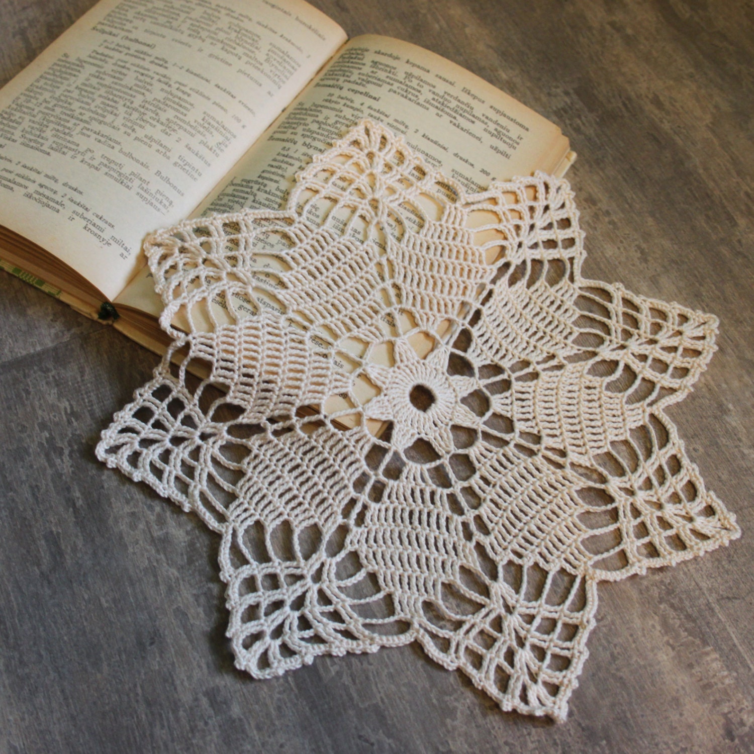 Crochet doily lace doilies table decoration by DoilyWorld on Etsy
